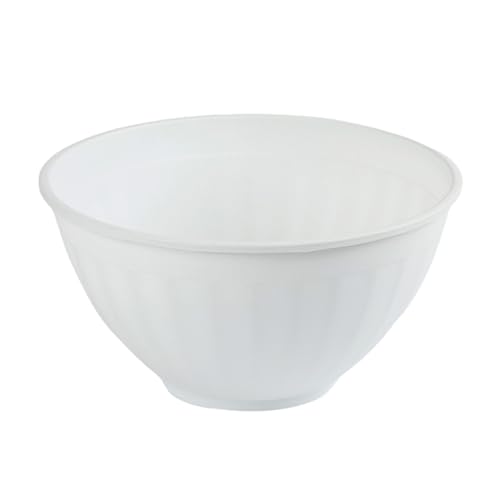 Générique 2025 Saladier Plastique Sans BPA, Saladier Grand Solide Réutilisable, 5000ml Bol de Pique-Nique Léger, Saladiers Petit-Déjeuner de Grand...
