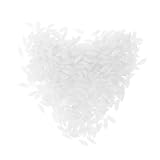 Accessoire de riz blanc artificiel - peut également utilisé comme décoration pour une pâtisserie ou un accessoire de photographie, décoration de riz artificiel