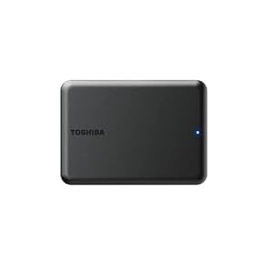 Toshiba Canvio Partner 1TB Portable 2.5″ External HDD, USB 3.2 Gen 1, Mac and Windows Compatible, USB Powered