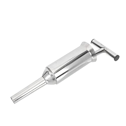 COLLBATH Hand Crank Food Grinder Sausage Stuffer Machine Sausage Maker Tool Meat Filling Tool for Home Kitchen