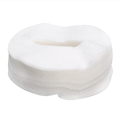 Papel de máscara de ojos desechable 900pcs | Hojas suaves y transpirables para soluciones hidratantes/jaleas/cremas | Cubierta ocular de fibra de plantas para salones de