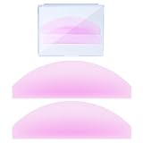 まつ毛リフトシリコンパッド まつげ専用軟化パッド まつげパーマシリコンパッド まつげリフトシールド 睫パーマロッド 再利用可能 自宅DIY 美容師 家庭使用 まつげの持ち上げに最適 透明な収納ケースが付 (1組セット)