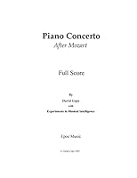 Piano Concerto (After Mozart) 1517574250 Book Cover