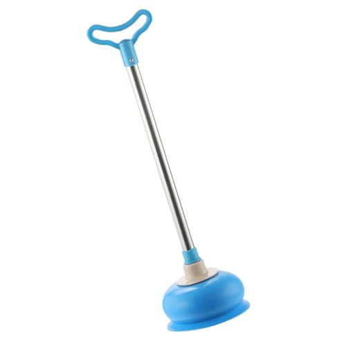 INOOMP Limpiador de Taburetes Cerrados y Herramienta para Dragar Inodoros Pistón de Goma Potente y Superficie Lisa para Mejor Agarre, Accesorio de Limpieza para Baño y Tuberías