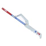 Professionelle Bügelsäge mit verstärktem Stahlkörper, Schnellwechsel Blattmechanismus, Hexadezimalschlüssel Funktion, rutschfester, tragbarer Bügelsägenrahmen aus Metall