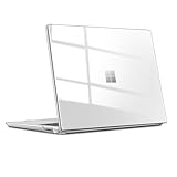 Slim Case for 13.5' Microsoft Surface Laptop 3/4/5 2022 2021 2019 Release with Metal Keyboard (Model: 1951/1868), PC Hard Shell Cover with Shockproof Protective Snap,Crystal Clear