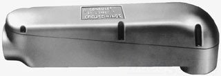 Crouse-Hinds LBNEC7 Die Cast Copper Free Aluminum Mogul Pulling Elbow With Cover and Gasket 2-1/2 Inch