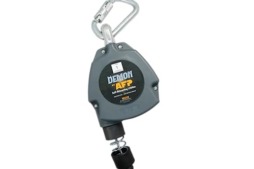 AFP Demon 11 FT Single Leg Self-Retracting Lifeline Cable Retractable | Steel Locking Snap Hook | Safety Yoyo | Fall Protection Arrest Limiter | Construction Industrial | OSHA & ANSI Rated SRL by AFP - Image 3
