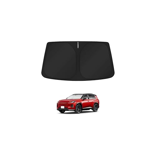 Image of KUST Windshield Sun Shade for Toyota RAV4 2026 Window Accessories Shade Sun Visor Cover Foldable Block UV Rays