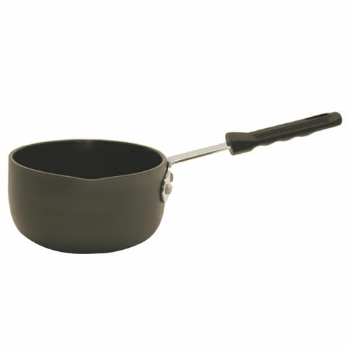 FSE ALSS010AC Sauce Pan, 1 Quart, Anodized Non-Stick Quantum II Coating, Riveted Chrome Plated Steel Cool Handle, NSF