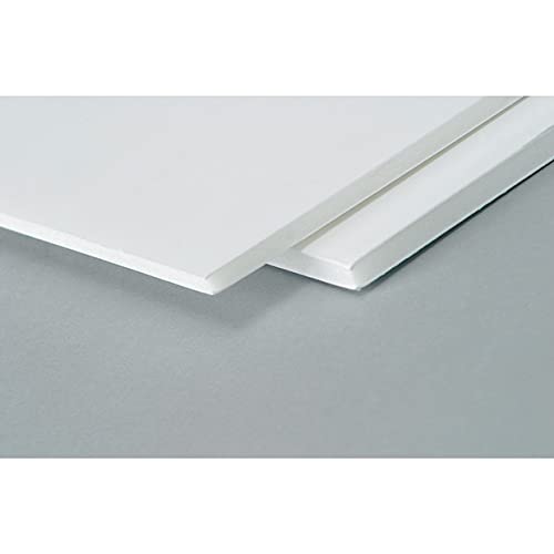 westfoam 20 x 76,2 cm 3 mm de grosor autoadhesivas - Tablero color blanco (Pack de 40) Cover