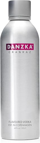 DANZKA Cranraz Premium Vodka, 40% vol., Aluminiumflasche, 1 L