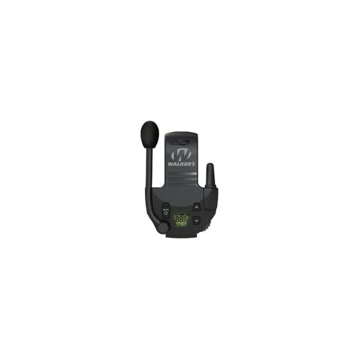 Walker's Razor Digital Ear Muffs (Raid Kryptek) Bundle With Walkie-Talkie And Sport Shooting Glasses (4 Items) #TOP5