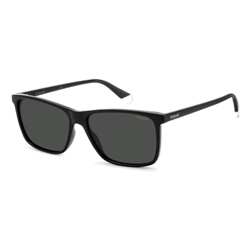 Giorgio Armani PLD 4137/s Sunglasses, 807/M9 Black, 58 Men's, 807/M9 Black