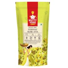 Nutty Yogi Gluten Free Every Day Nutri Atta | Natural | Healthy | Flour | Grain Free | Sorghum | Amaranth | Potato Flakes | Ajwain | Multigrain atta without wheat - 800gm(Pack of 3) (B09F9V6SCT) Amazon Price History, Amazon Price Tracker