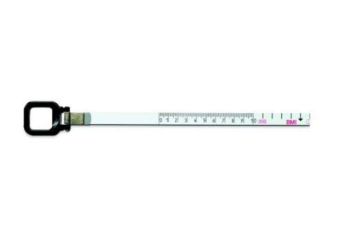BMI 315034030AF Mètre ruban "Pontarit" avec graduation en mm inoxydable, Multicolore, 30 m
