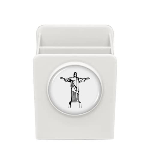 Meditación Salvador Fe Misericordioso Retrato Escritorio Portalápices Taza Organizador