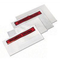 1000 x DL Printed Document Enclosed Wallets Envelopes Slips 230x110mm