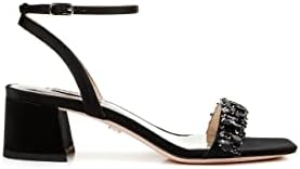 Badgley Mischka womens Harlow Heeled Sandal, Platino (Gold), 11 US | Image 2