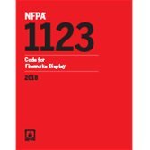 Paperback NFPA 1123: Code for Fireworks Display 2018 ed. Book