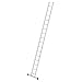 Produktbild PROREGAL Sprossen-Anlegeleiter 350 mm breit mit Standard-Traverse | 16 Sprossen | Leiter, Teleskopleiter, Trittleiter, Bockleiter, Sprossen-Doppelleiter