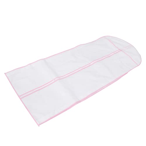 Wakauto 1Pc Nonwoven Bridal Dress Cover Bag Full Wedding Garment Storage Edged Breathable and Washable for Home and Bridal Shop Use - Main Image