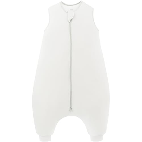 Image of PurComfy Supersoft Toddler Sleep Sack with Feet 1.0 TOG Premium Bamboo Viscose Sleep Bag Walker with Legs 12-18-24-2t-4t-5t