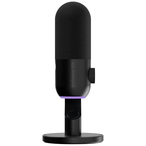 Streamplify Mic Mini Black Table Microphone - 3