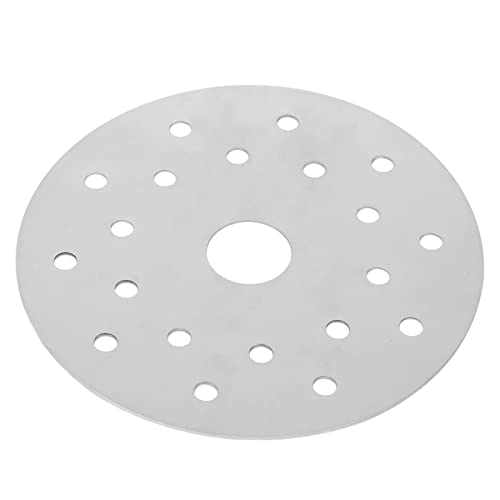 Thermal Plate, Heat Diffuser Stainless Steel Induction Cooktop Converter Disk for Gas Stove Glass Cooktop Converter Disk(Diameter 16.5CM)