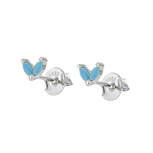 Boucles d'oreilles Demoiselle d'honneur en Or et Motif Feuille