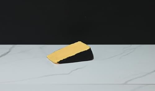 Fake Cheddar Cheese Wedge with Black Rind