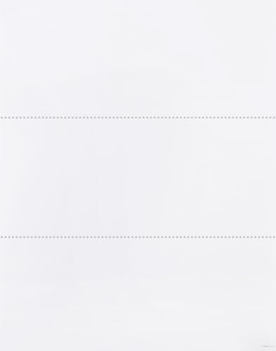 1099 and W2 Tax Forms, Blank Laser 3-Up -NO Back Instructions - Use for W2 or 1099 NEC - Misc - R, Div Forms, All Purpose Use, Compatible with QuickBooks and Accounting Software, Pack of 100 Forms