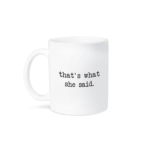 3dRose That's What She Said Mug, 11-Ounce