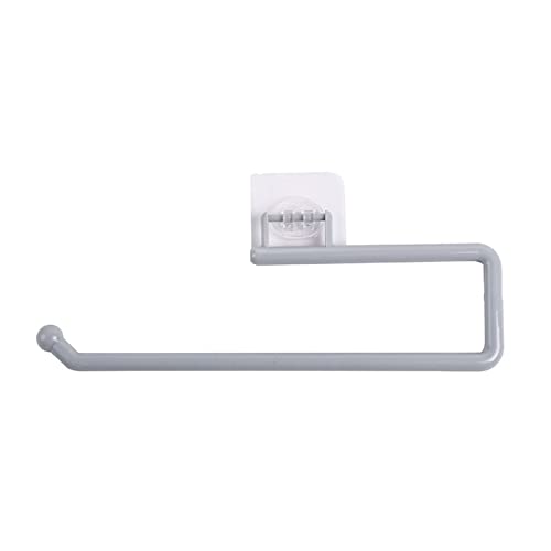 Paper Towel Holder Dispenser Multi-purpose Hanger For Paper Towels Bathrobes Wrap Punch-free