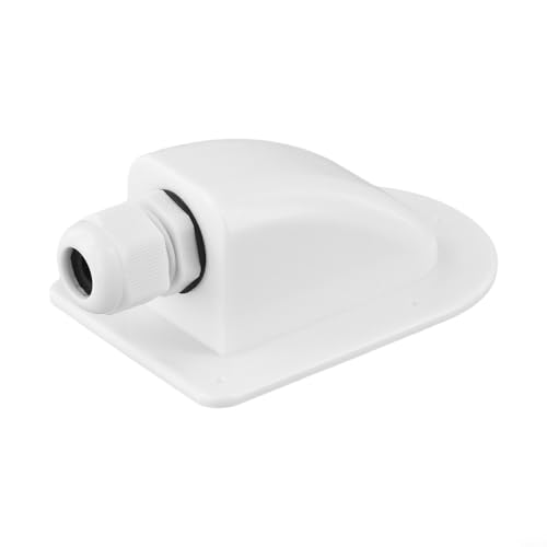 YJDOORPLAY - Single Wire Cable Entry Holder for Motorhome and Boat Junction Box Roof with Plastic Shell Offering Waterproof and UV Resistant Features for Solar Panels