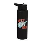 West Virginia USA, State of West Virginia Souvenir Stainless Steel Insulated Water Bottle