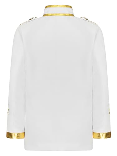 renvena Boys Palace Prince Gold Embroidered Jacket Kids Halloween Long Sleeves Court Uniform Coat2