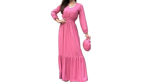 VESTIDO LONGO FESTA MODA EVANGELICA MODESTA MANGA LONGA