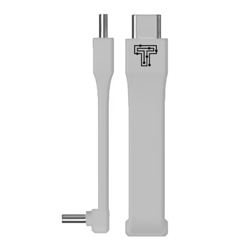 Image of USB4 240W Short U‑Shaped Type‑C to Type‑C FPC Cable, 40Gbps 8K /60Hz PD3.1 Fast Charging for iPhone 17 /16 /15 /15 Pro /15 Pro Max, iPad, MacBook, Laptop, External SSD & Camera Rigs (6cm)