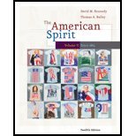 American Spirit, Volume II (12th, 10) by Kennedy, David M - Bailey, Thomas [Paperback (2009)] B008CMUMSS Book Cover