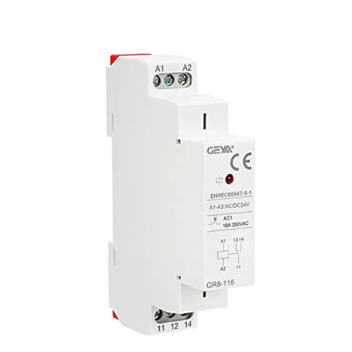 Relais intermédiaire GR8-116 AC DC 48V pour commutation 16A efficace - 2