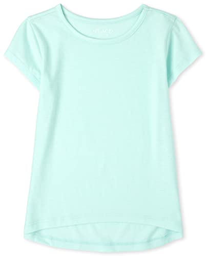 Image of The Children's Place girls Short Sleeve High Low Top