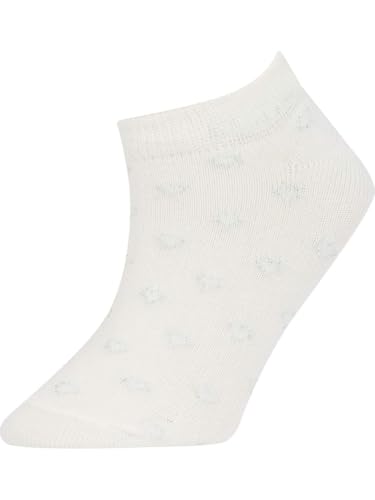 Calmera Girls’ 3-Pack Cotton Ankle Socks – Soft, Breathable, Everyday Comfort Socks for Kids3