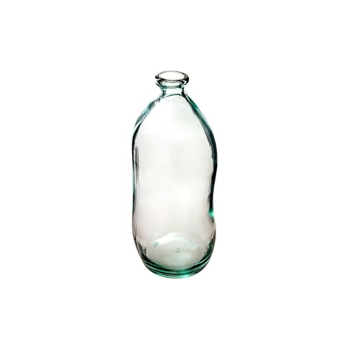 Atmosphera - Vase Dame Jeanne - Verre recyclé - Transparent H35 cm
