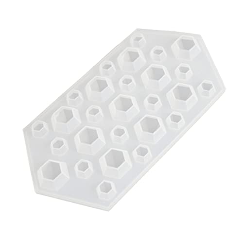 Molde de silicona para cubos de hielo diamante miniatura 1
