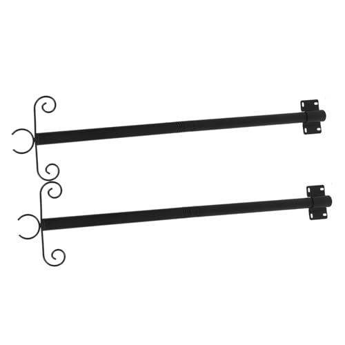 BESPORTBLE Metal Hanging Light Support Rods for Outdoor String Lights Poles for Bird Feeders and Outdoor Lighting
