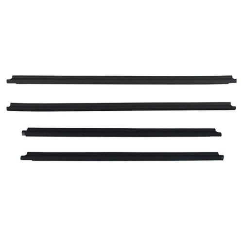 Fini les sifflements : joint d'étanchéité pour vitres latérales Toyota Fortuner 2004-2015 en caoutchouc