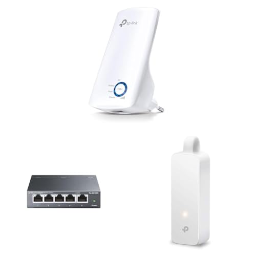 TP-Link TL-WA850RE Single_Band 300Mbps RJ45 Wireless Range Extender, Broadband/Wi-Fi Extender, Wi-Fi