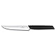 Victorinox Swiss Modern, Profi Steakmesser-Set, 2-teilig, Extra Scharfe Klinge, Wellenschliff, 12 cm, Rostfreier Stahl, schwarz