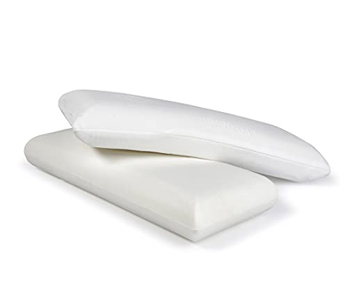 DORMIDAN - Almohada viscoelástica Aloe Vera | 100% Bloque sólido | Desenfundable | Fresca y Transpirable | 135cm